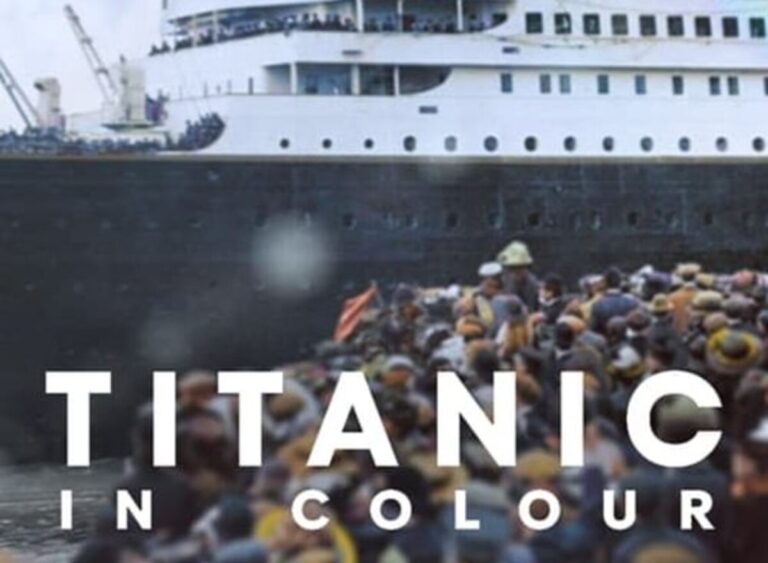 Titanic in Colour