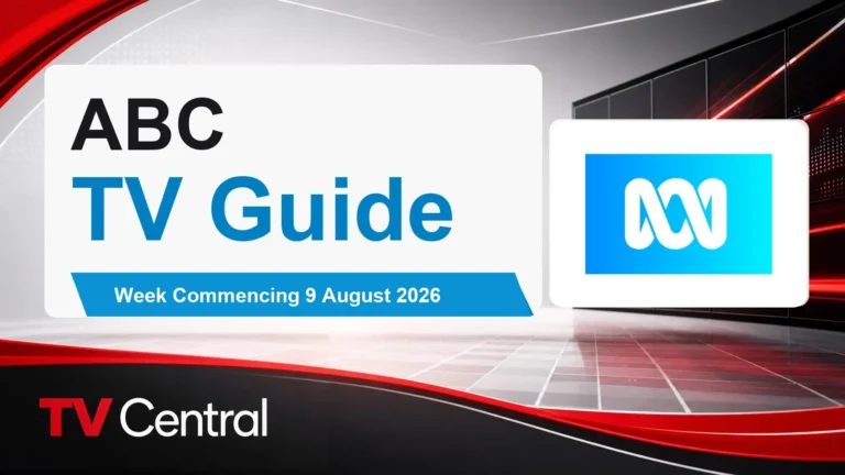 ABC TV Guide: Week Commencing 9 August 2026