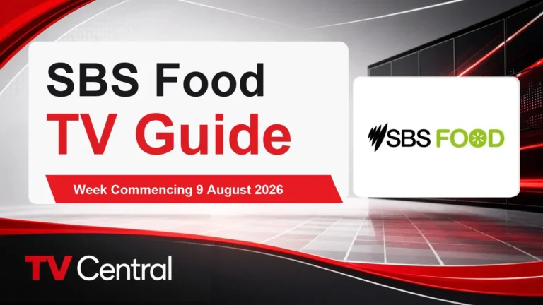 SBS Food TV Guide: Week Commencing 9 August 2026