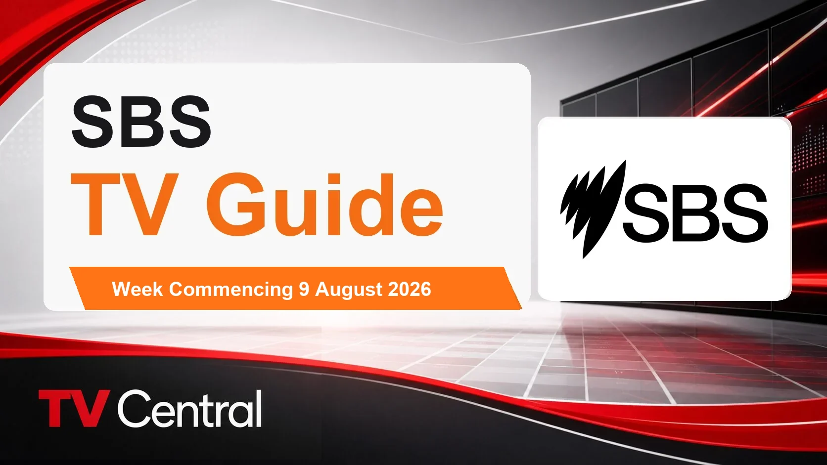 SBS TV Guide: Week Commencing 9 August 2026
