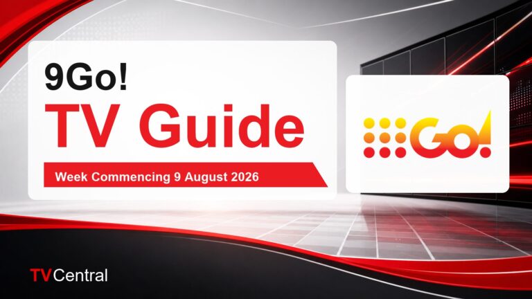 9Go TV Guide: Week Commencing 9 August 2026