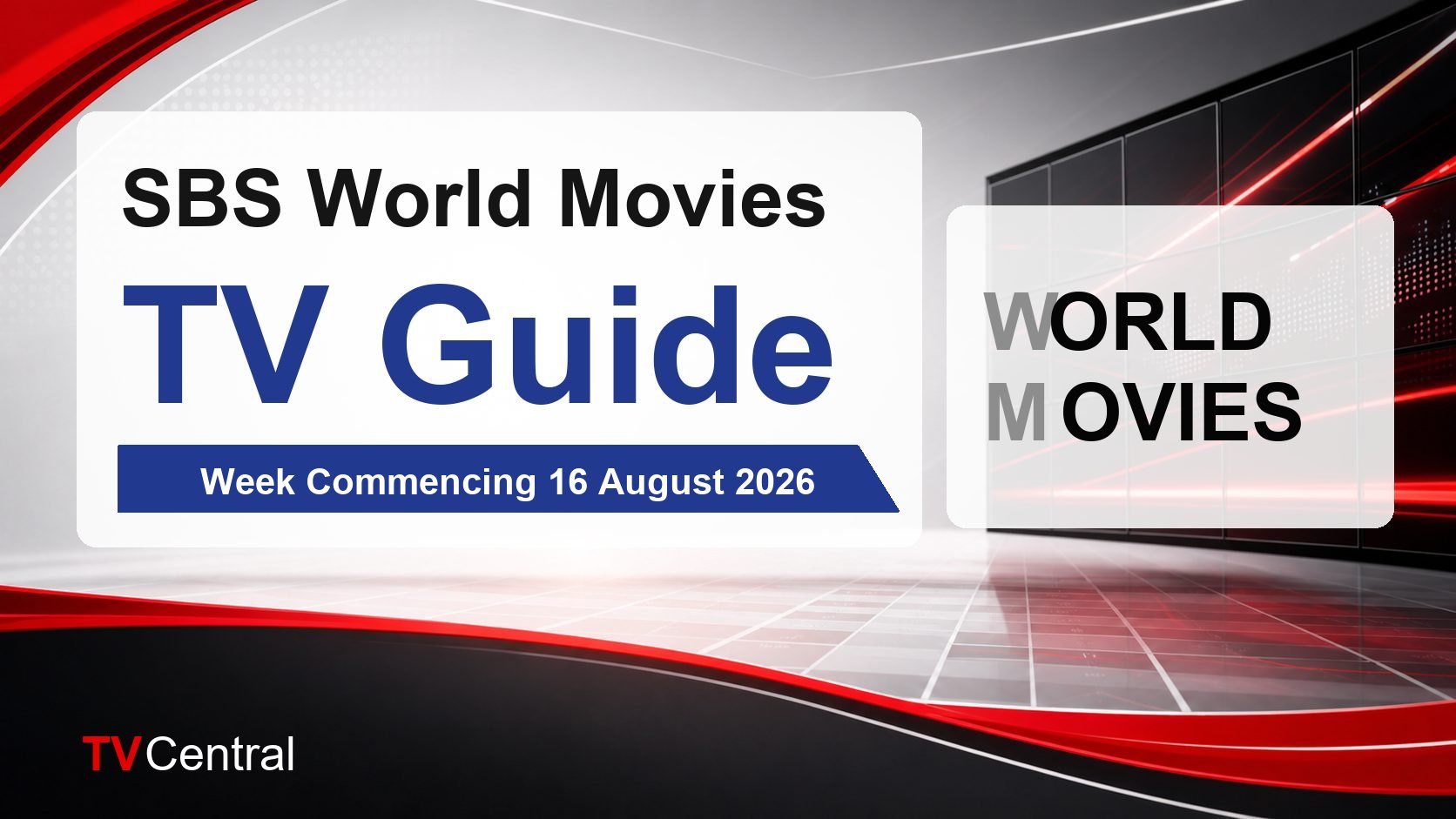 SBS World Movies TV Guide: Week Commencing 16 August 2026