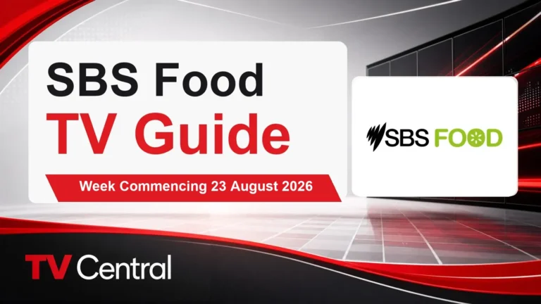 SBS Food TV Guide: Week Commencing 23 August 2026