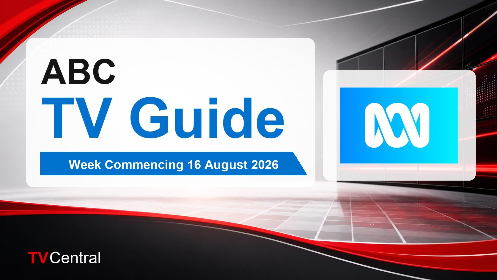 ABC TV Guide: Week Commencing 16 August 2026