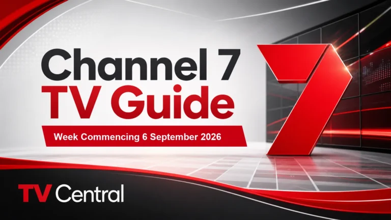 Channel 7 TV Guide: Week Commencing 6 September 2026
