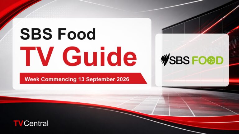 SBS Food TV Guide: Week Commencing 13 September 2026