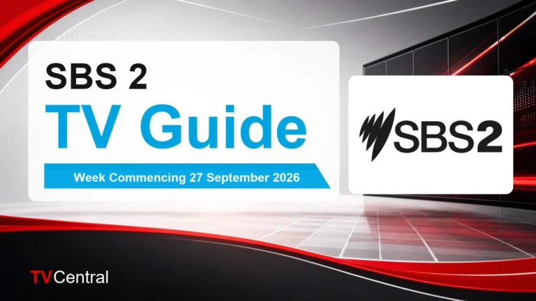 SBS 2 TV Guide: Week Commencing 27 September 2026