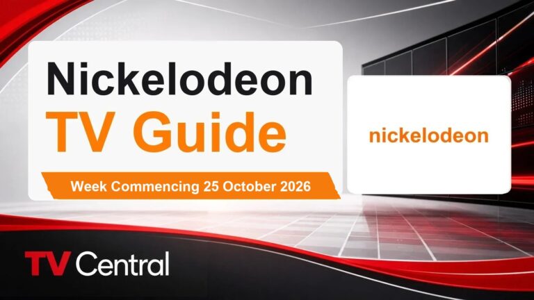 Nickelodeon TV Guide: Week Commencing 25 October 2026